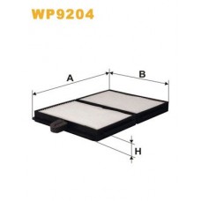 WP9204 WIX FILTERS Фільтр повітря у внутрішньому просторі
