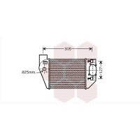 03004249 VAN WEZEL Интеркулер