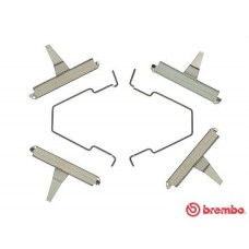 A 02 243 BREMBO Комплектуючі колодки дискового гальма
