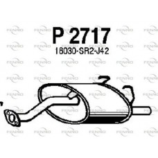 P2717 FENNO Глушник вихлопних газів кінцевий