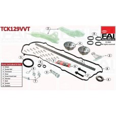 TCK129VVT FAI AutoParts Комплект цілі приводу розподільного валу