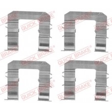 109-1735 QUICK BRAKE Комплектуючі колодки дискового гальма