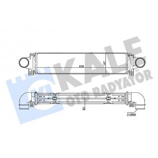 350795 KALE OTO RADYATÖR Интеркулер