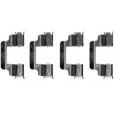 8DZ 355 202-701 HELLA Комплектуючі колодки дискового гальма