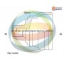 12-011371 Multiparts Шарнирный комплект, Привідний вал