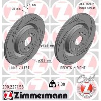 290.2271.53 ZIMMERMANN Гальмівний диск