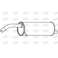 P2465 FENNO Глушник вихлопних газів кінцевий