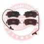 13046048582N-SET-MS MASTER-SPORT GERMANY Комплект гальмівних колодок дисковий гальм
