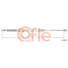 10.9043 COFLE Тросик, cтояночный тормоз