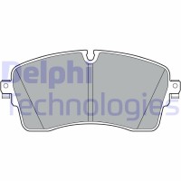LP3395 DELPHI Комплект гальмівних колодок дисковий гальм