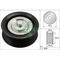 WG1253046 WILMINK GROUP Паразитный / ведущий ролик, Поліклиновий ремінь