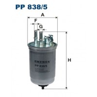 PP 838/5 FILTRON Паливний фільтр