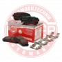 13046057812N-SET-MS MASTER-SPORT GERMANY Комплект гальмівних колодок дисковий гальм