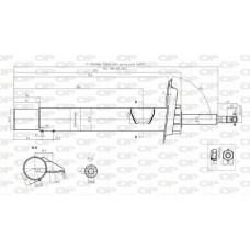 SAB8138.31 OPEN PARTS Амортизатор