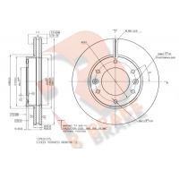 78RBD20019 R BRAKE Гальмівний диск