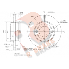 78RBD20019 R BRAKE Гальмівний диск