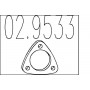 02.9533 MTS Прокладка труба вихлопного газу