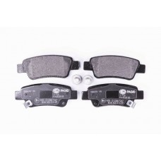 8DB 355 013-591 HELLA Комплект гальмівних колодок дисковий гальм