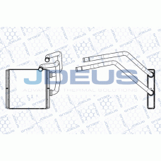 M-2190790 JDEUS Теплообмінник обігрів салону