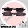 25736.180.1 ZIMMERMANN Комплект гальмівних колодок дисковий гальм