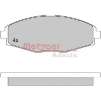 1170354 METZGER Комплект гальмівних колодок дисковий гальм