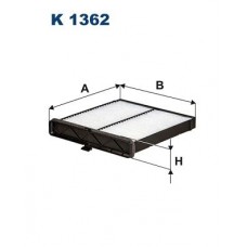 Фільтр повітря у внутрішньому просторі FILTRON K 1362
