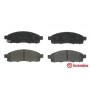 P 56 102 BREMBO Комплект гальмівних колодок дисковий гальм