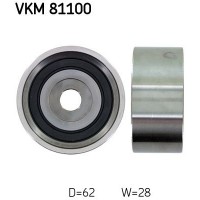 VKM 81100 SKF Паразитный / Ведущий ролик, Зубчастий ремінь