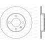 BDA1574.10 OPEN PARTS Гальмівний диск