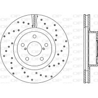 BDRS1493.25 OPEN PARTS Гальмівний диск