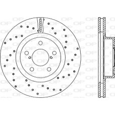 BDRS1493.25 OPEN PARTS Гальмівний диск