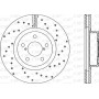 BDRS1493.25 OPEN PARTS Гальмівний диск