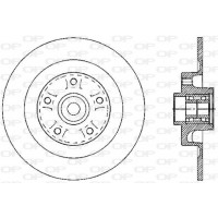 BDA2602.30 OPEN PARTS Гальмівний диск