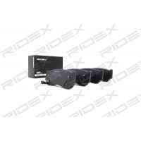 402B0315 RIDEX КомплеК т гальмівних колодок, дискове гальмо