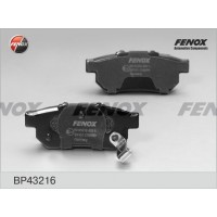 BP43216 FENOX Комплект гальмівних колодок дисковий гальм