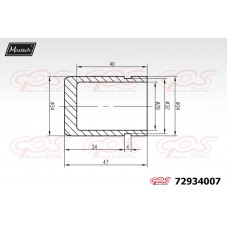72934007 MAXTECH Поршень корпус скоби гальма