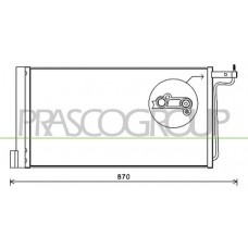 FD428C001 PRASCO Конденсатор кондиціонера