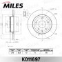 K011697 MILES Гальмівний диск