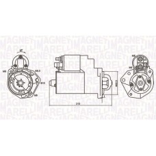 063720880010 MAGNETI MARELLI Стартер