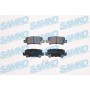5SP1068 SAMKO Комплект гальмівних колодок дисковий гальм