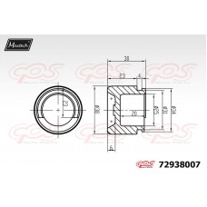 72938007 MAXTECH Поршень корпус скоби гальма
