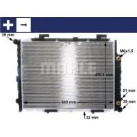 CR 2204 001S MAHLE Радіатор охолодження двигуна