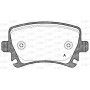 BPA1031.00 OPEN PARTS Комплект гальмівних колодок дисковий гальм