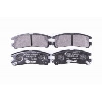 8DB 355 016-591 HELLA Комплект гальмівних колодок дисковий гальм