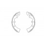 KBS-5408 KAVO PARTS Комплект гальмівних колодок