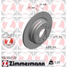 150.1267.20 ZIMMERMANN Гальмівний диск