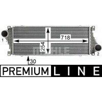 CI 18 000P MAHLE Интеркулер