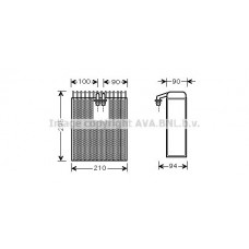 TOV391 AVA QUALITY COOLING Випарник кондиціонера