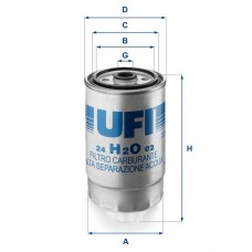 24.H2O.02 UFI Паливний фільтр