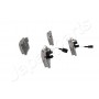 PA-0045AF JAPANPARTS Комплект гальмівних колодок дисковий гальм